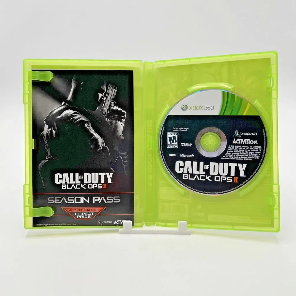 Call of Duty: Black Ops 2 II Microsoft Xbox 360 2012 Complete CIB Fast Shipping